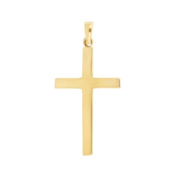 14kt. guld kors 30mm, fra Siersbøl