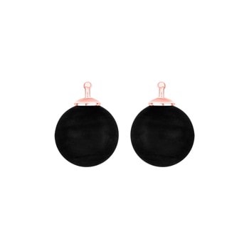 Bøhmisk kvartsglas kugle 12mm m/rfg sølv, fra Heinzendorff