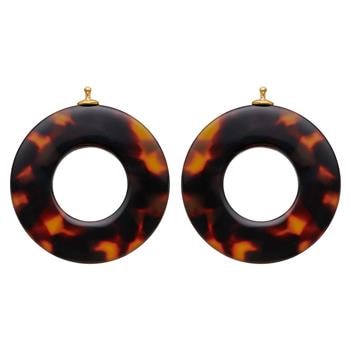 Acetat ring m/fg sølv, fra Heinzendorff