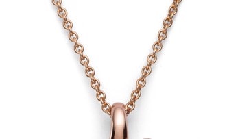 Sterling sølv Runkankerkæde rosaforgyldt. 1,5mm 42cm