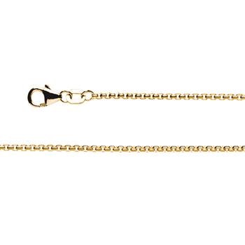 925/- Venezia kæde karabin, fg 1,5 mm 60cm, fra Bastian Inverun