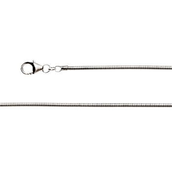 925/- Omega kæde Tonda med karabin 2,0mm 50cm, fra Bastian Inverun