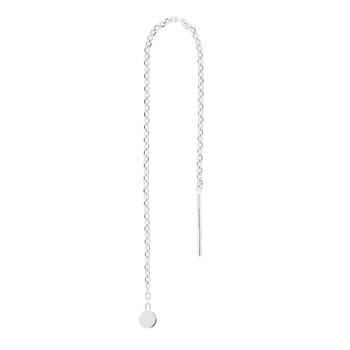 Rhodineret sølvørekæde PIERCE52 1 stk., fra Nordahl