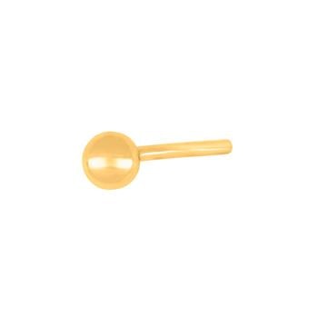SON forgyldt sølv ørestik kugle 3mm 1 stk., fra Son of Noa