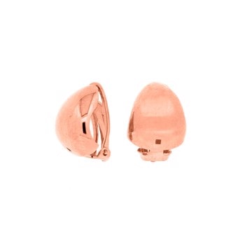 Rosaforg. sølv clips Eva 15x13mm, fra Heinzendorff