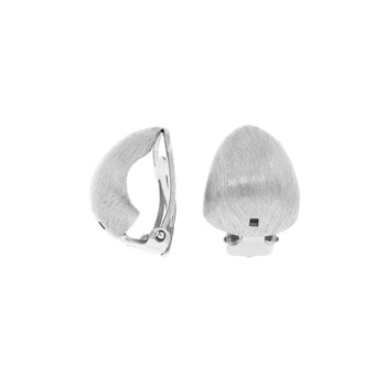 Rhod. sølv mat clips Eva 15x13mm, fra Heinzendorff