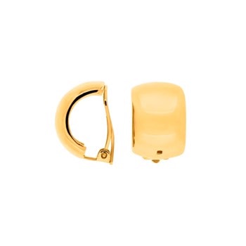 Forgyldt sølv clips Mimi 17x12mm, fra Heinzendorff