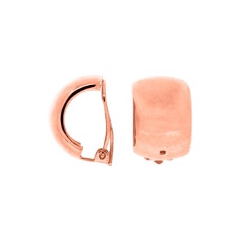 Rosaforg. sølv clips Mimi 17x12mm, fra Heinzendorff