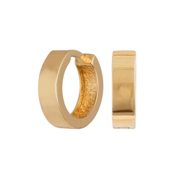 8kt. guldcreoler 4x14mm, fra Siersbøl