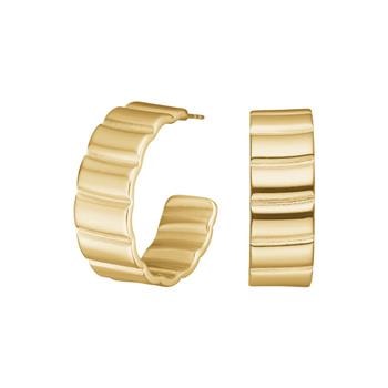 Nordahl VETO creoler guld stål 25 mm