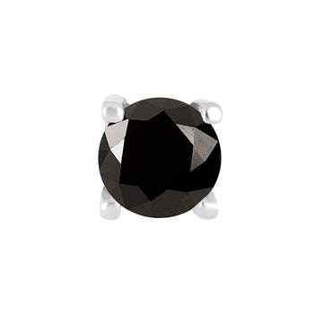 SON stål ørestik 5mm sort cz 1 stk., fra Son of Noa