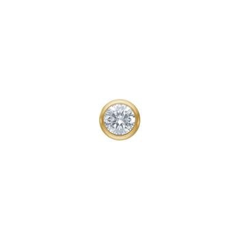 Son of Noa guld ørestik kubisk zirkonia 7 mm