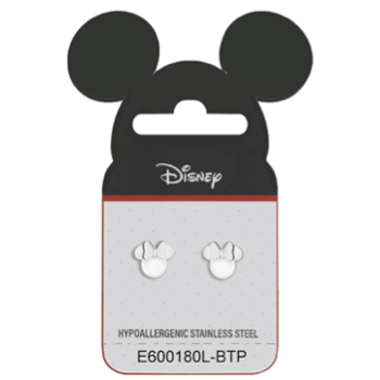 Stål ørestik Disney Mickey Mouse helt blankt