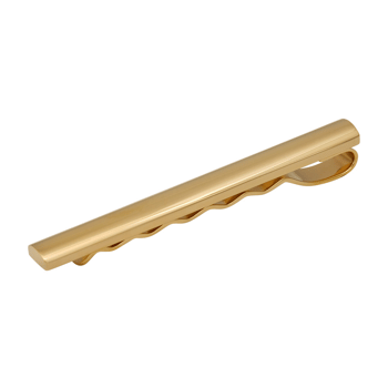 Rustfri stål slipseholder IP forgyldt blank, 60mm, fra Son of Noa