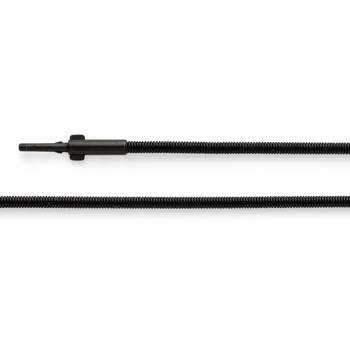 Stål bøjle sort 2,0 mm, 45 cm, dbl clips 