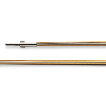 Stålreb 12 rk tofarvet 0,50mm, 45cm,dbl clips
