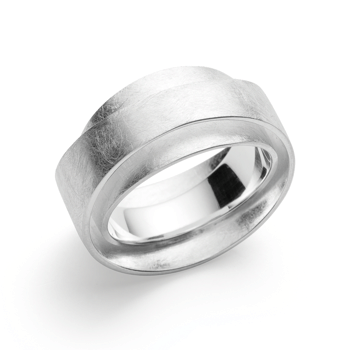Sterling sølv Ring børstet