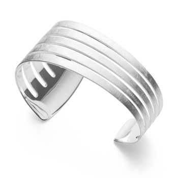Sterling sølv Armring børstet