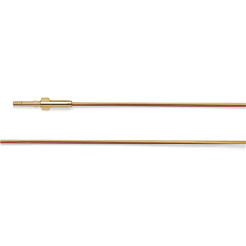 Sterling sølvTonda Flexible, 3-rækket, rød, forgyldt ,dbl. clips