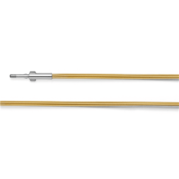 Stål 12rk, forsølvet, tofarvet 0,5 mm 45cm