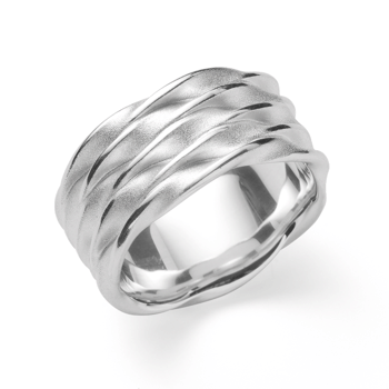 Sterling sølv Ring specielt struktureret