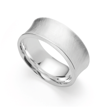 925/- Ring, rho. børstet, fra Bastian Inverun