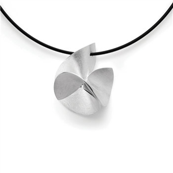 925/-vedhæng,rhd, børstet/blank, fra Bastian Inverun