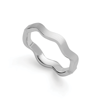 925/- ring, rhd, mat/blank, fra Bastian Inverun
