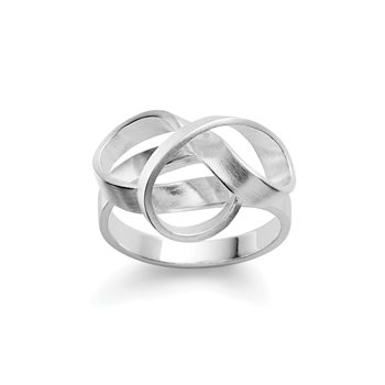 925/- ring, rhd, mat, fra Bastian Inverun