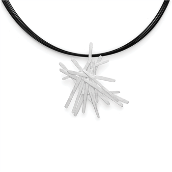 925/- vedhæng, rhd, mat, fra Bastian Inverun
