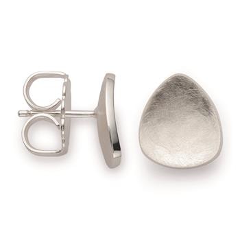 925/- Ørestikker, rhodineret, mat/poleret, fra Bastian Inverun