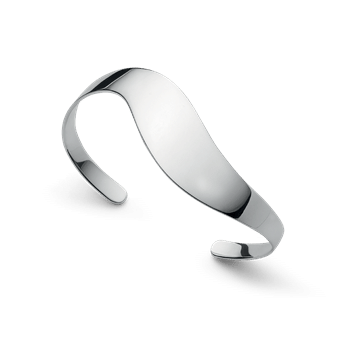 925/- armbånd, poleret, fra Bastian Inverun