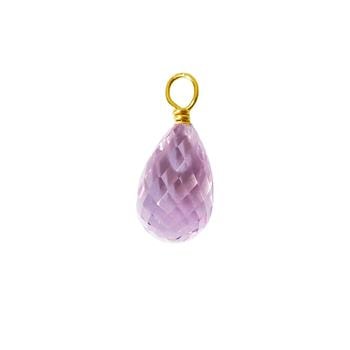 14kt vedhæng med pink ametyst Vedhæng uden kæde, fra San - Links of Joy