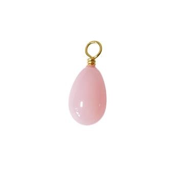 9kt vedhæng med pink opal Vedhæng uden kæde, fra San - Links of Joy