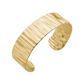 Nordahl ROCCIA guld armring i stål, 20 mm