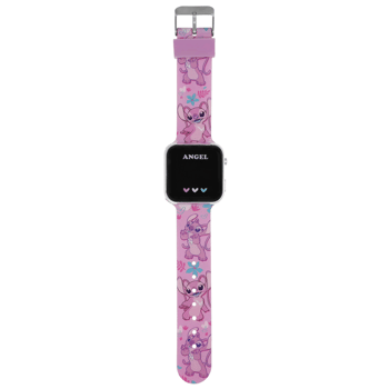 Disney Lilo & Stitch pink LED børnearmbåndsur