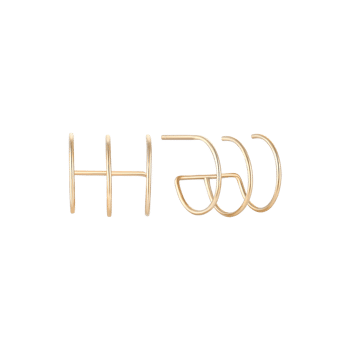 Guld ørestikker, fra Støvring Design