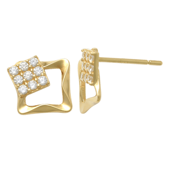Guld ørestikker, fra Støvring Design