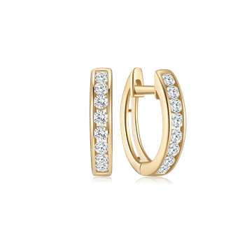 Guld ørestikker, fra Støvring Design