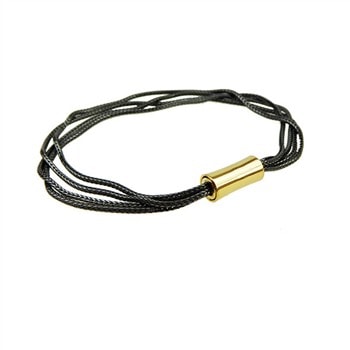 Armbånd 4 rk. Rævekæde - Oxyderet/forgyldt 21 cm, fra San - Links of Joy