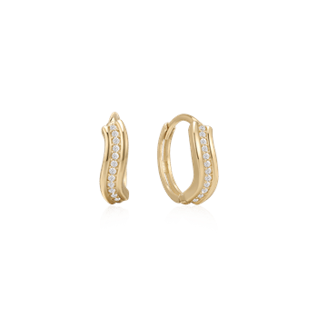 Guld ørestikker, fra Støvring Design