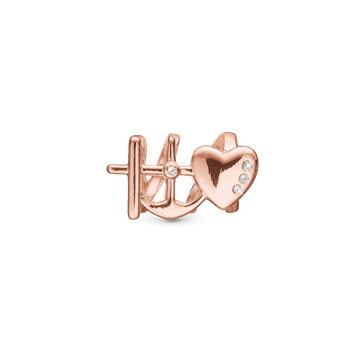 Faith Hope and Love - Charm 6 mm, fra Christina Jewelry & Watches