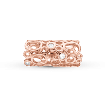 Champagne Love - Charm 6 mm, fra Christina Jewelry & Watches