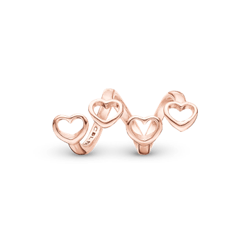 Family Hearts - Charm 6 mm, fra Christina Jewelry & Watches