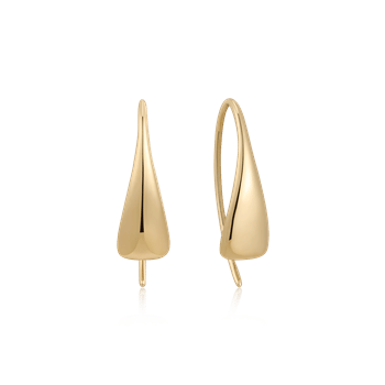 Guld ørehænger, fra Støvring Design