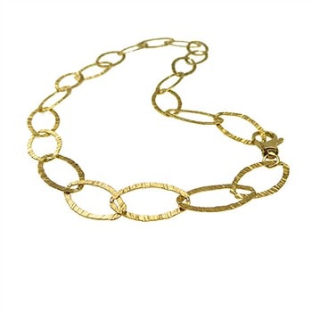 Armbånd - Forgyldt 23 cm, fra San - Links of Joy