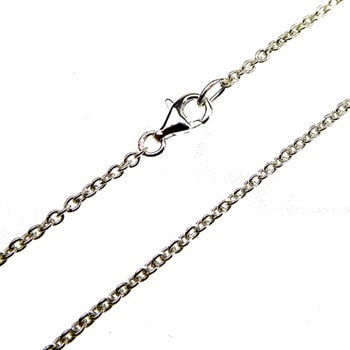 Halskæde Ankerkæde/Blank 0,45mm 60 cm, fra San - Links of Joy