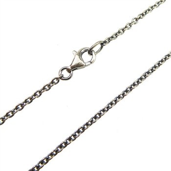 Halskæde Ankerkæde/Let oxyderet 0,45mm 60 cm, fra San - Links of Joy