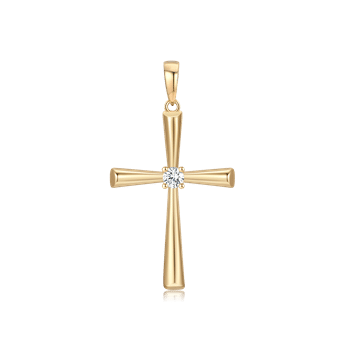 Guld vedhæng, fra Støvring Design