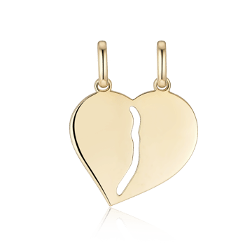 Guld vedhæng, fra Støvring Design